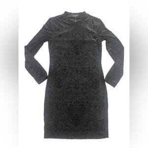 NWOT Jeuvre Black Fitted Cocktail Dress Size 8